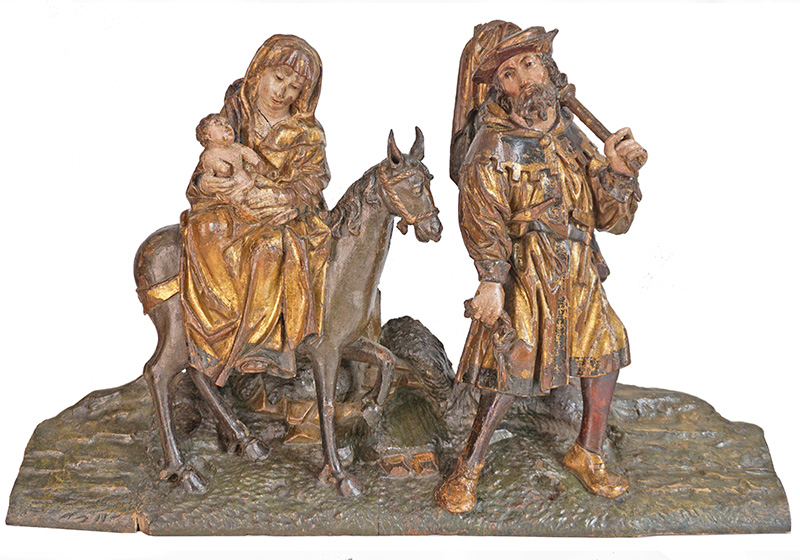Restauración escultura religiosa foto final